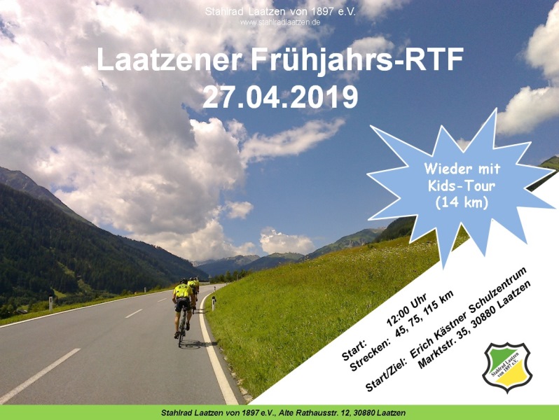 Laatzener Frühjahrs-RTF 2019